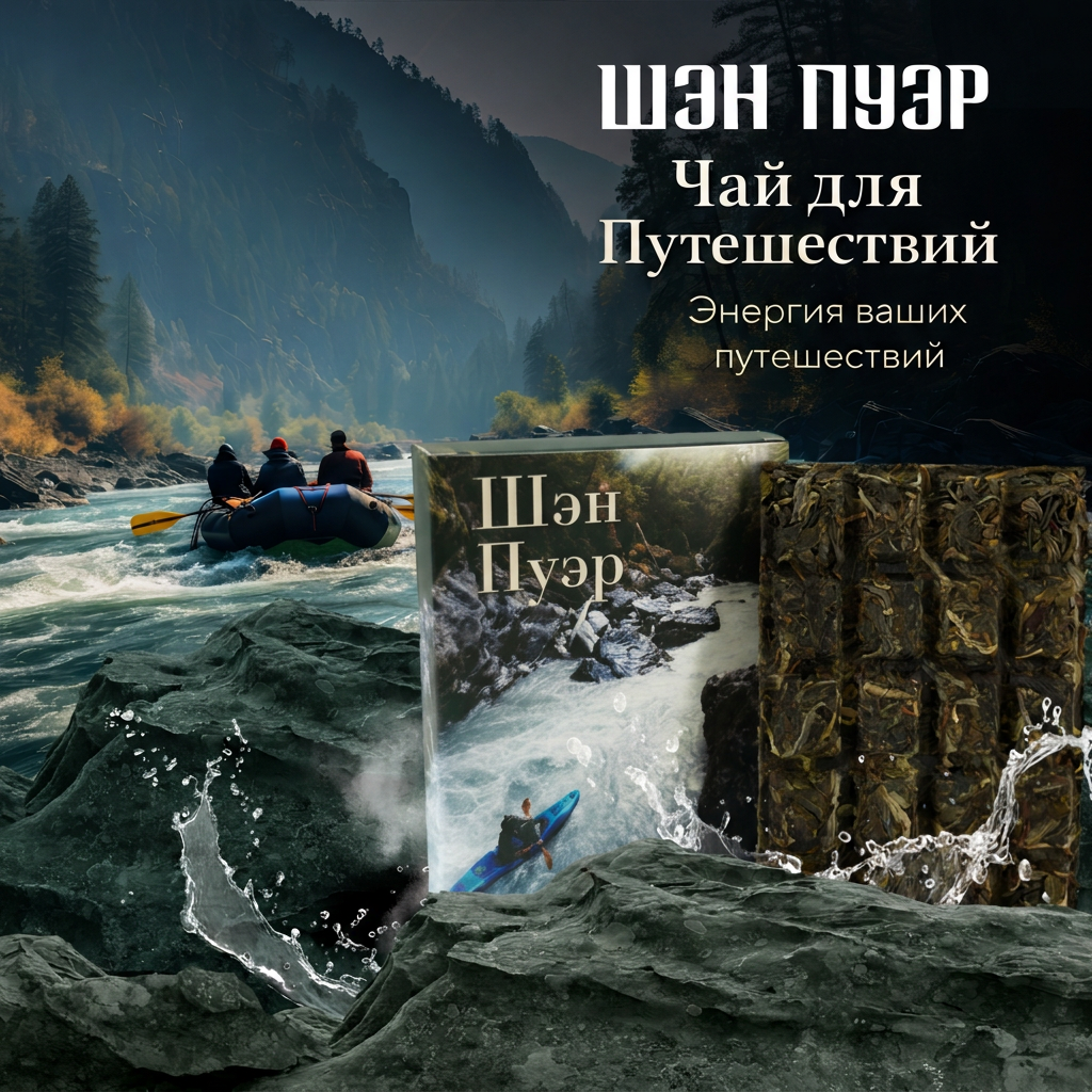 Чай для Путешествий "Шэн Пуэр", 70 г (1 шт)