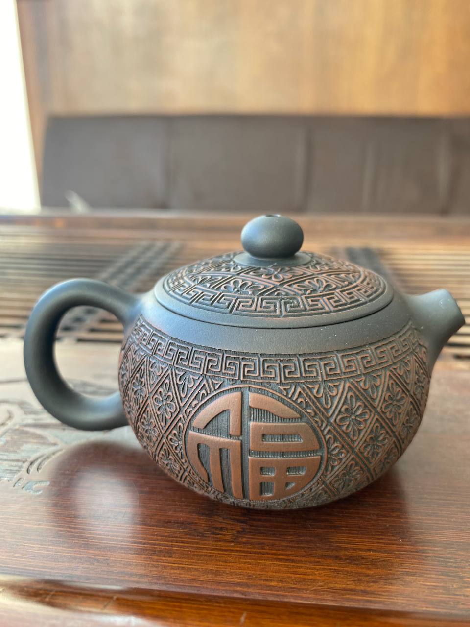 Глиняный чайник из Цзяньшуй, Юньнань "Си ши" 100 мл. Цена: 8&nbsp;530 ₽ руб.