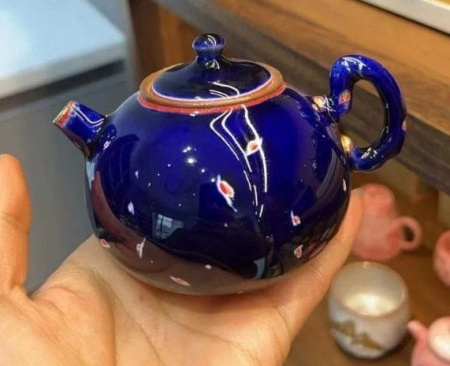 Чайник керамический из Цзиндэчжэнь, Цзянси "Океан", 185 мл.. Цена: 17 330 ₽ руб.