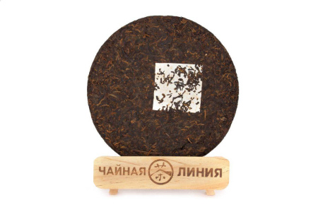 Прессованный шу пуэр - Шу пуэр «Бада Шань» 2014 года завода «Чжоуши», 357 гр., 