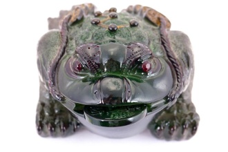 Чайная игрушка меняющая цвет "Средняя Нефритовая жаба". Цена: 950 ₽ руб.