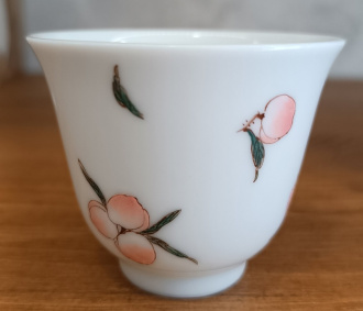 Пиала ручной работы "Персиковая"  | 茶杯. Цена: 6 000 ₽ руб.