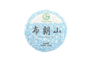 Chaline Pu-erh Tea - Shu pu-erh 2016 "Bulan Shan" brand "Tea Line" 100 g, 