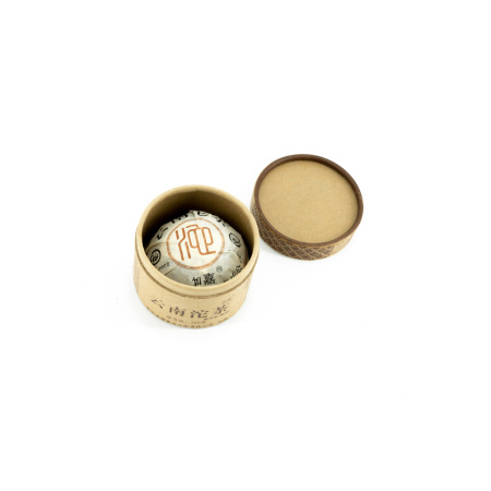 Прессованный шу пуэр - Шу пуэр 2006 г. "Хайваньская точа из Юньнань" завода "Хайвань" 100 г, 