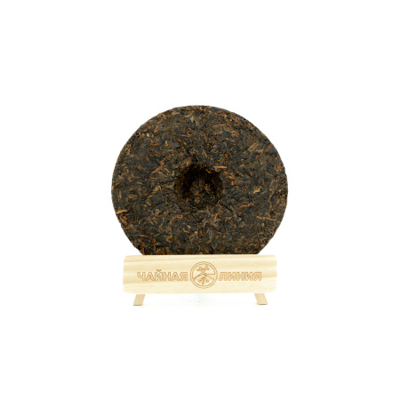 Pressed Rip Pu-erh Tea - Шу пуэр 2005 г. "Красная печать" завода Улинь, 357 гр, 