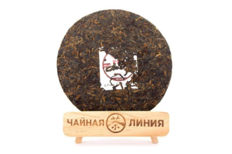 Прессованный шу пуэр - Шу пуэр 2018 г. «9978» марки «Старый товарищ» завода «Хайвань» 357 г, 
