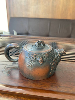 Глиняный чайник из Циньчжоу, Гуанси мл "Вечное обновление" 200 мл. Цена:  руб.