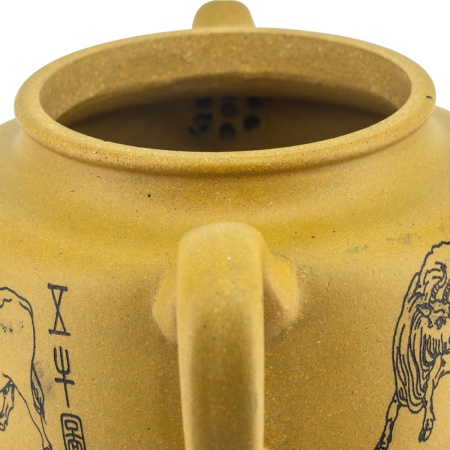 Глиняный чайник "Животные в деревне", 230 мл. Цена: 4 890 ₽ руб.