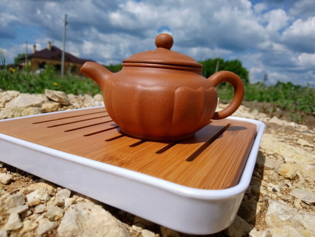 Чайник керамический из Исин, Цзянсу «Падма», 180 мл.. Цена: 8 880 ₽ руб.