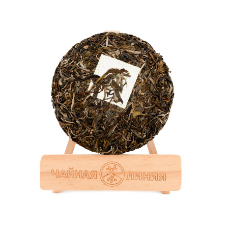 Чайная линия - Шэн пуэр со старых деревьев гор Цзинмай марки "Чайная Линия" 200 г., 