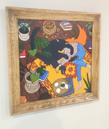 Картина «Дримти», масляные краски, холст 40х40. Николай Леушин Картина «Дримти», масляные краски, холст 40х40. Николай Леушин. Цена: 5 000 ₽ руб.