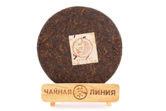 Прессованный шу пуэр - Шу пуэр 2005 г. "Высший сорт" завода "Тяньдижэнь" 357 г., 