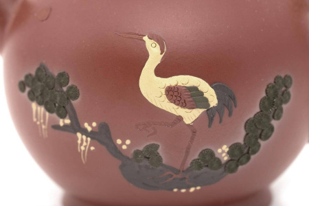 Чайник глиняный "Танец журавля", 220 мл. Цена: 8 800 ₽ руб.