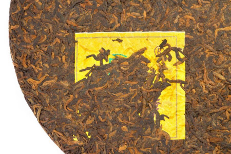 Прессованный шу пуэр - Шу пуэр 2017 г. «Лаошу цзинья гунча» марки «Кайшуньхао» 357 г, 