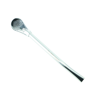 Бомбижья для мате (бомбилья) металлическая трубочка с фильтром "Счастливый человек". Цена: 530 ₽ руб.