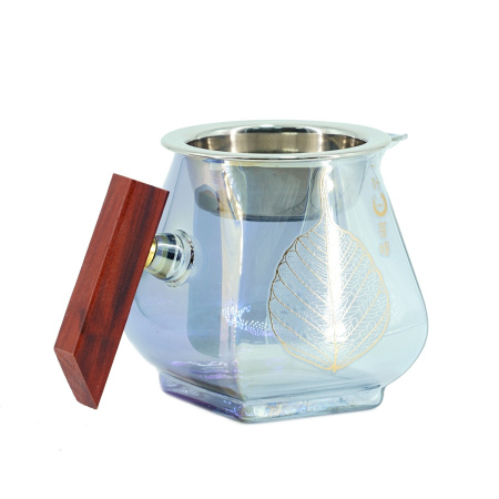 Чахай стеклянный с ситом и деревянной ручкой "Неон", 440 мл. Цена: 2 680 ₽ руб.