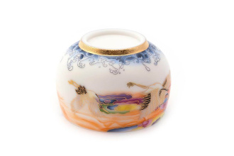 Пиала (чашка) фарфоровая «Журавль в небе», 200 мл.  | 茶杯. Цена: 12 210 ₽ руб.