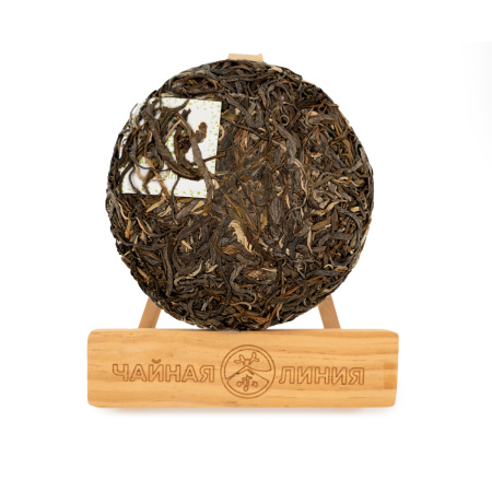 Чайная линия - Шэн пуэр со старых деревьев гор Лаоманьэ марки "Чайная Линия" 200 г, 