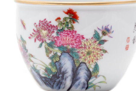 Пиала (чашка) "Чайные друзья", 120 мл  | 茶杯. Цена: 4 160 ₽ руб.