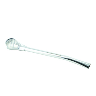 Бомбижья для мате (бомбилья) металлическая трубочка с фильтром "Счастливый человек". Цена: 530 ₽ руб.