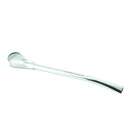 Бомбижья для мате (бомбилья) металлическая трубочка с фильтром "Счастливый человек". Цена: 530 ₽ руб.