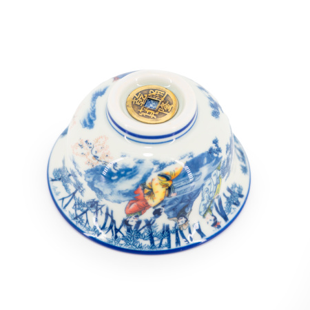 Пиала фарфоровая ручной росписи "Встреча", 125 мл.  | 茶杯. Цена: 2&nbsp;120 ₽ руб.