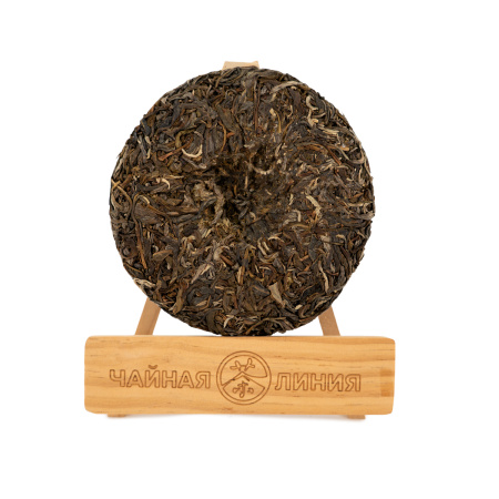 Чайная линия - Шэн пуэр со старых деревьев гор Лаоманьэ марки "Чайная Линия" 200 г, 