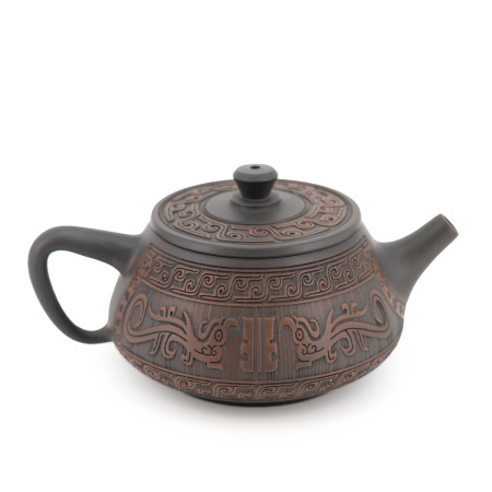 Глиняный чайник из Цзяньшуй, Юньнань "Ажур", 230 мл.. Цена: 13 550 ₽ руб.