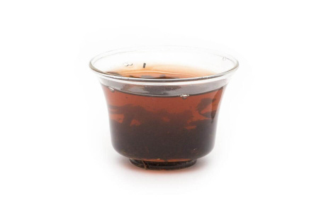 Прессованный шу пуэр - Шу пуэр 2017 г. «Лаошу цзинья гунча» марки «Кайшуньхао» 357 г, 