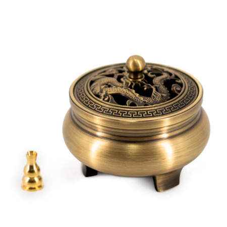 Курильница для благовоний "Дракон летит, феникс танцует". Цена: 6 080 ₽ руб.