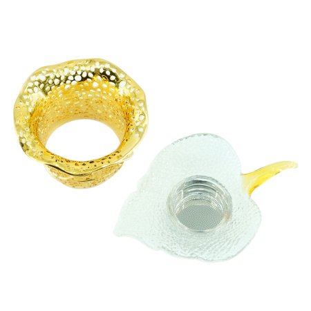 Ситечко с подставкой "Золотой лист". Цена: 3 860 ₽ руб.