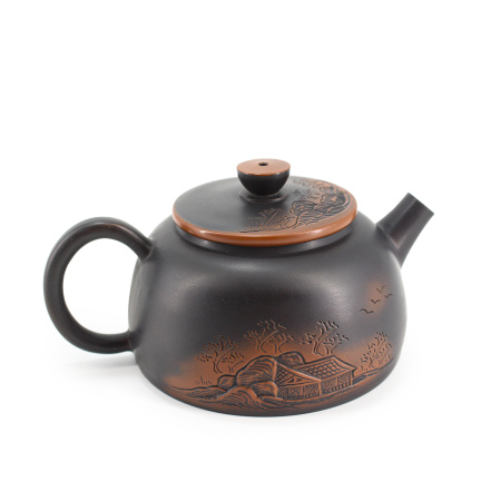 Глиняный чайник Цзяньшуй, Юньнань «Пейзаж», 150 мл. Цена: 11&nbsp;920 ₽ руб.
