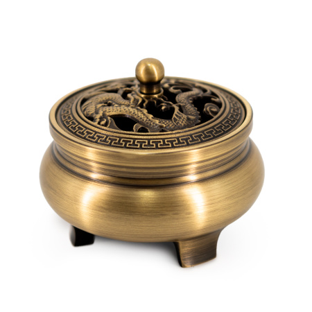 Курильница для благовоний "Дракон летит, феникс танцует". Цена: 6 080 ₽ руб.