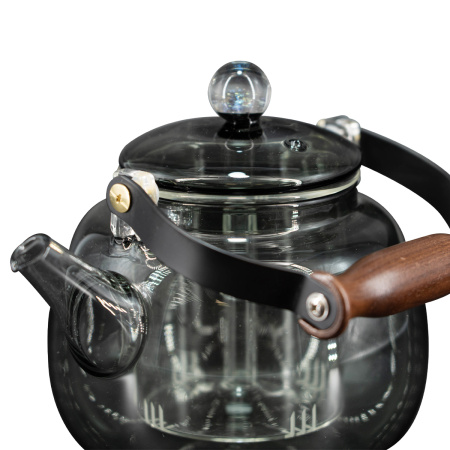 Чайник стеклянный "Затемнённый" 900мл. Цена: 9 470 ₽ руб.