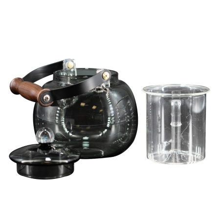 Чайник стеклянный "Затемнённый" 900мл. Цена: 9 470 ₽ руб.