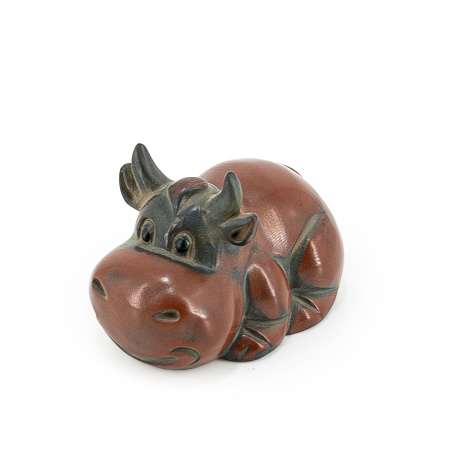 Глияная чайная игрушка из Цзяньшуй, Юньнань "Коровка". Цена: 5 660 ₽ руб.