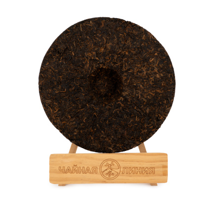 Прессованный шу пуэр - Шу пуэр 2017 г. "Гунтин" завода "Юньфусян" 357 г, 