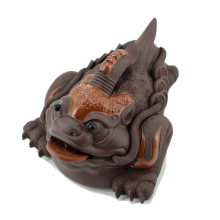 Глиняная чайная игрушка "Денежная жаба" | 茶宠 Глиняная чайная игрушка "Денежная жаба". Цена: 7 620 ₽ руб.