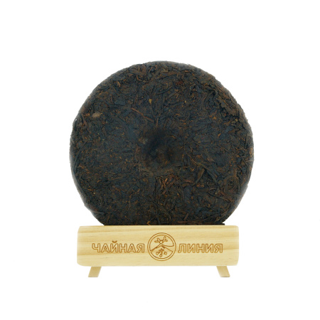 Прессованный шу пуэр - Шу пуэр 2009 г. «Биндао гу шу» сырьё «Дасюэшань», 357 г, 